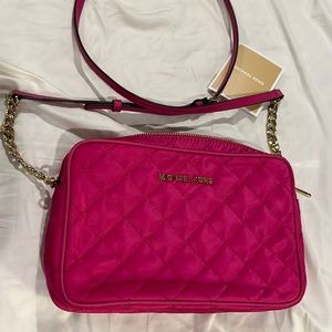 Pink Michael Kors crossbody